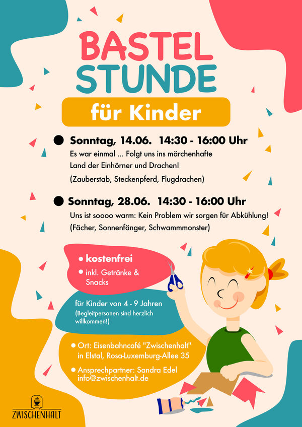 Bastelstunde im Zwischenhalt