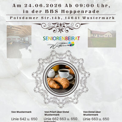 Wustermarker Seniorenfr&uuml;hst&uuml;ck