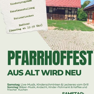 Pfarrhoffest (A4) - 1