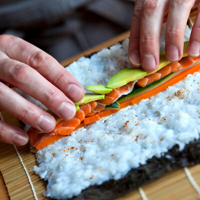 Maki, cuisine, japonais, asiatique, sushi, aliment