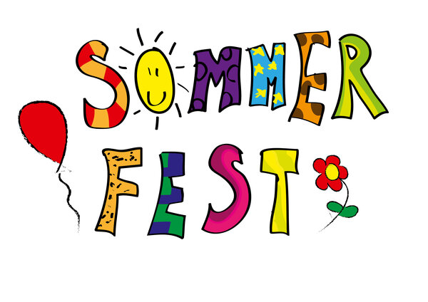 Bild vergr&ouml;&szlig;ern: Kinderzeichnung Sommerfest