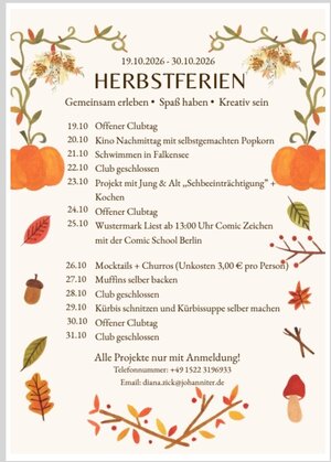 Herbstferien