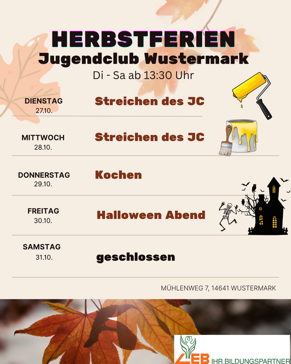 JC Herbstferien 2026 - Woche 2