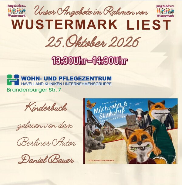 Bild vergr&ouml;&szlig;ern: Wustermark liest SPZWU 2026