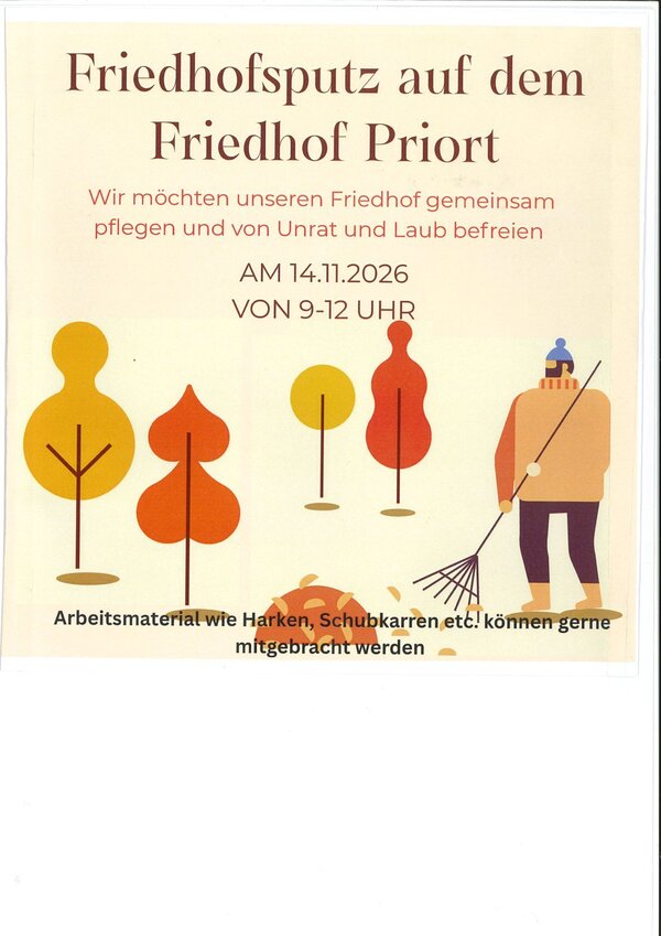 Bild vergr&ouml;&szlig;ern: Friedhofsputz