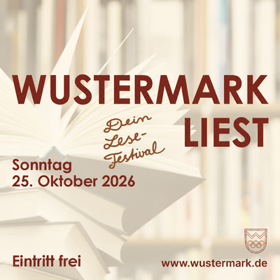 Teaser Wustermark liest